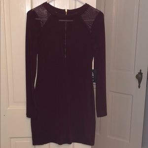 Maroon dress